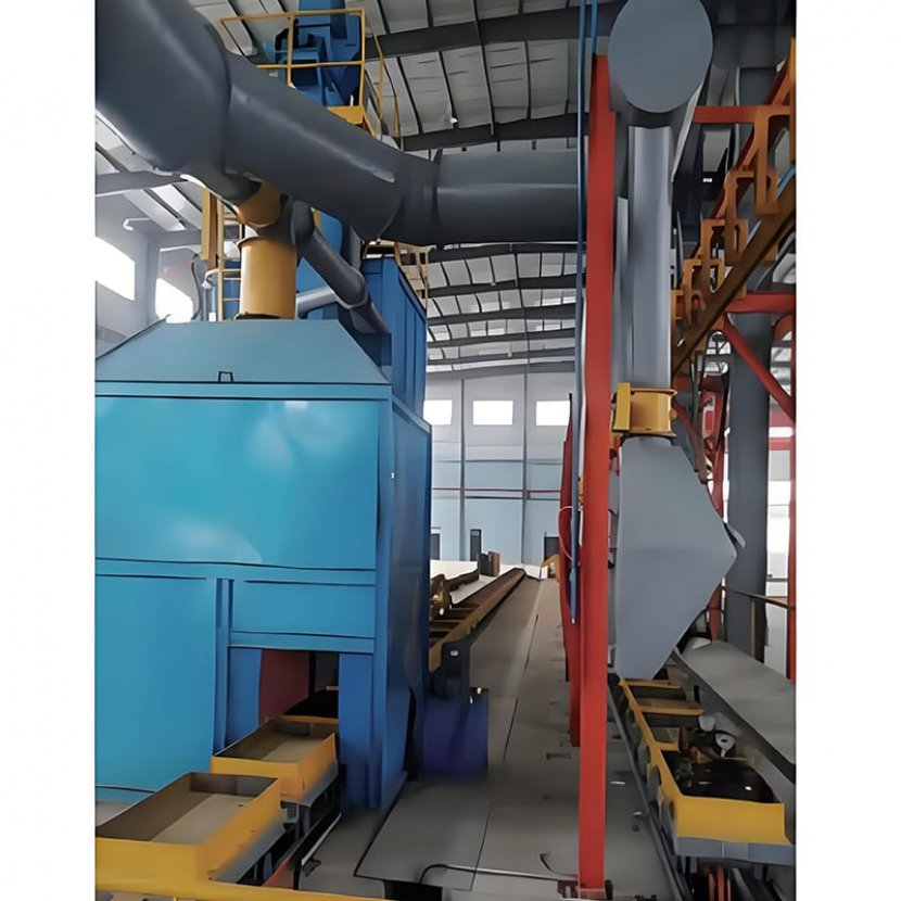Dust collection method for the production line
