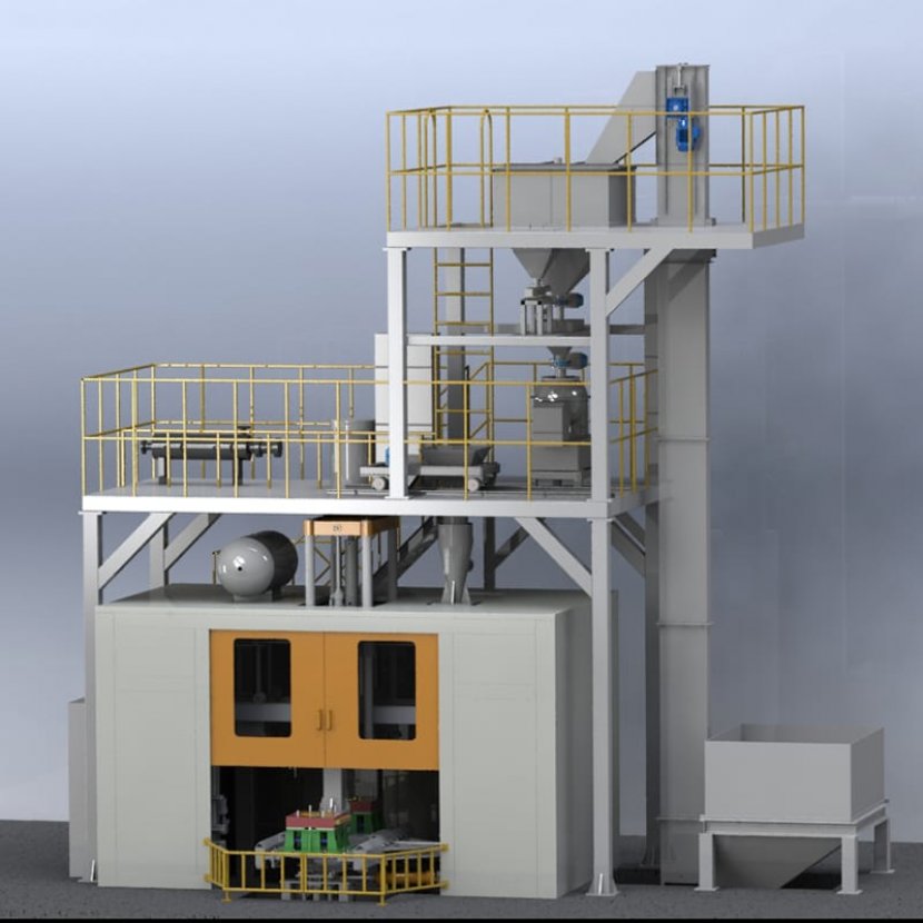 Cold Box Core Shooting Machine