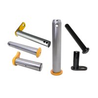 Hardened steel pin for Hyundai R60 excavator attachment