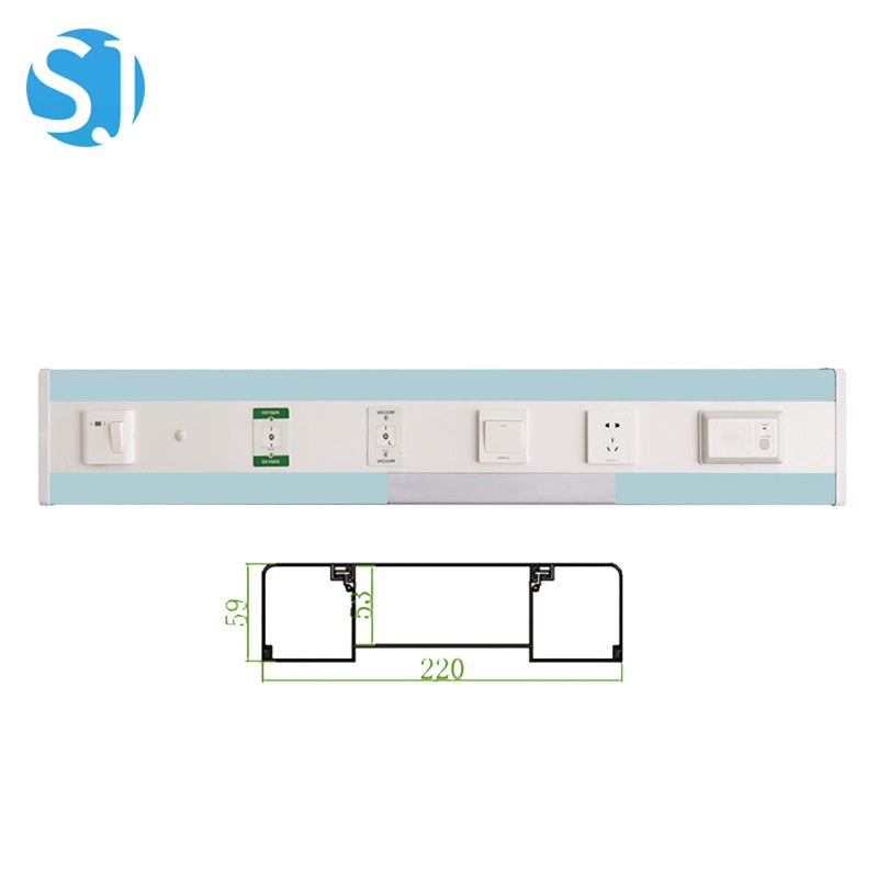 Панель изголовья больничной кровати BHU-2260 (220x60 мм)