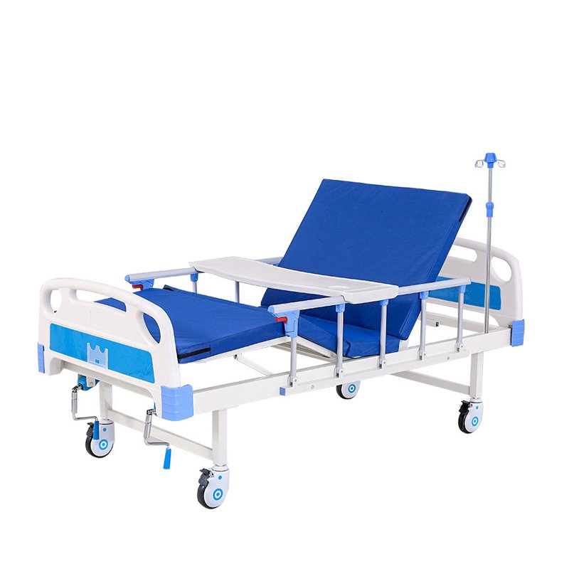 Больничная койка с ручным управлением