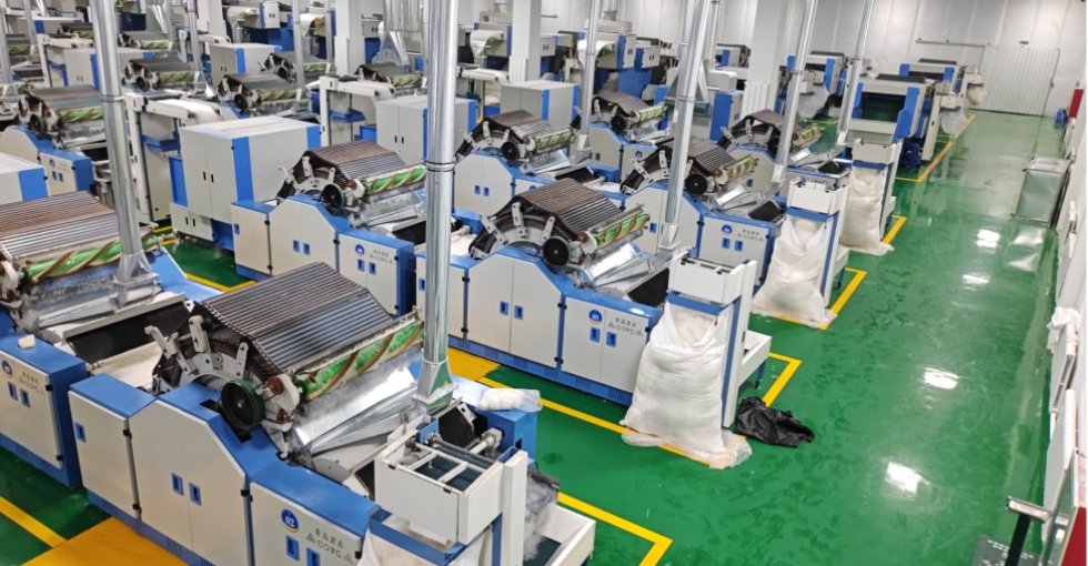 Машина для удаления щетины из кашемира для кардочесания овечьей шерсти 01