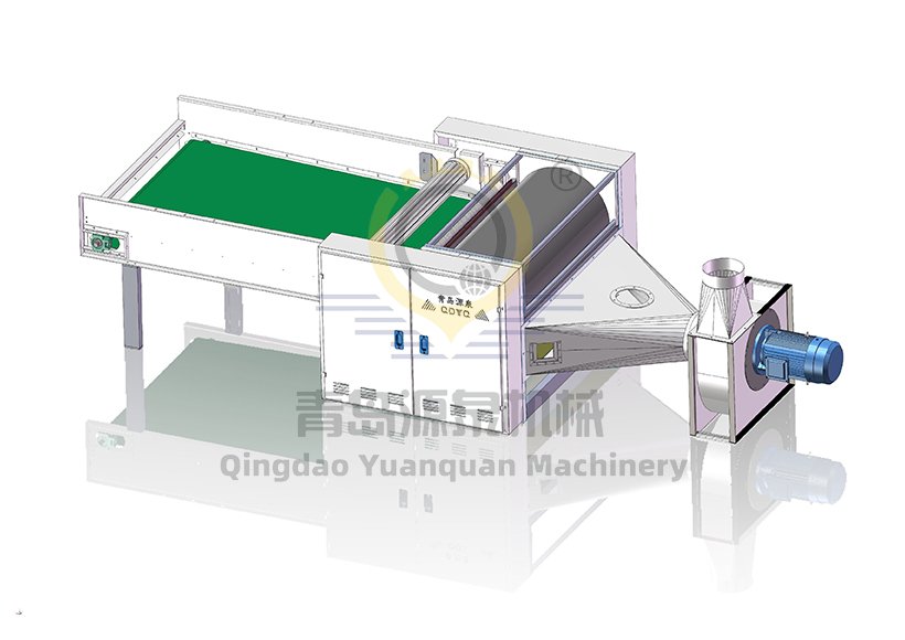 Машина для распускания отходов ткани