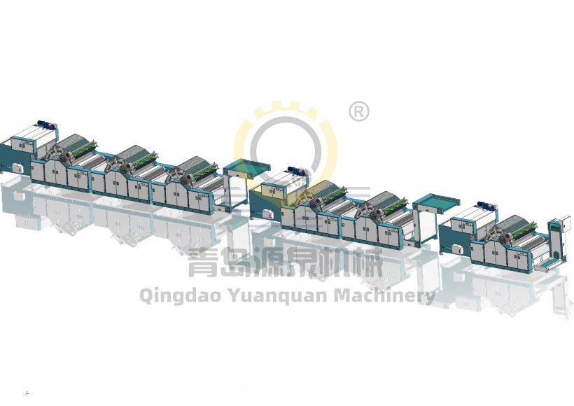 Линия по производству кардочесальных волокон альпаки и викуньи