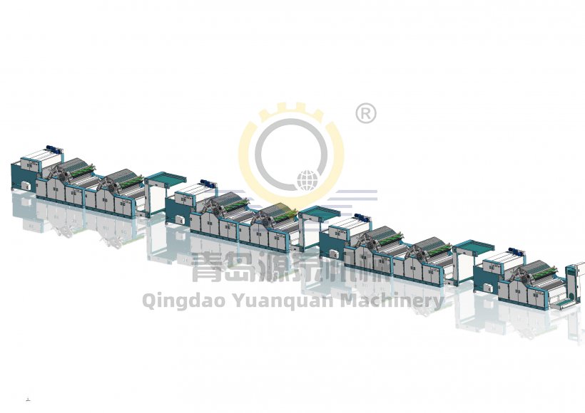 Линия по производству кардочесальной пряжи из кашемира и верблюжьей шерсти