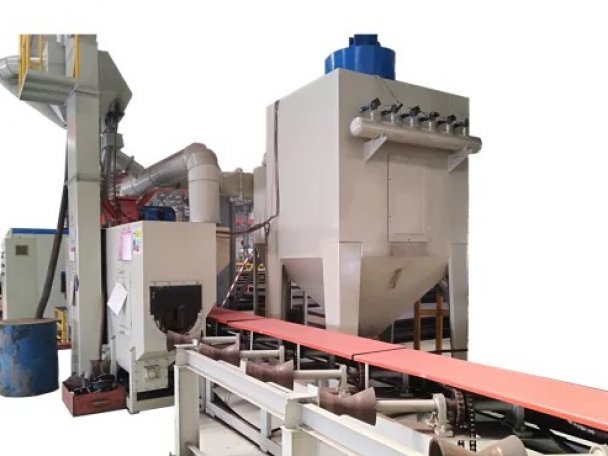 Дробеметная установка для стальной трубы