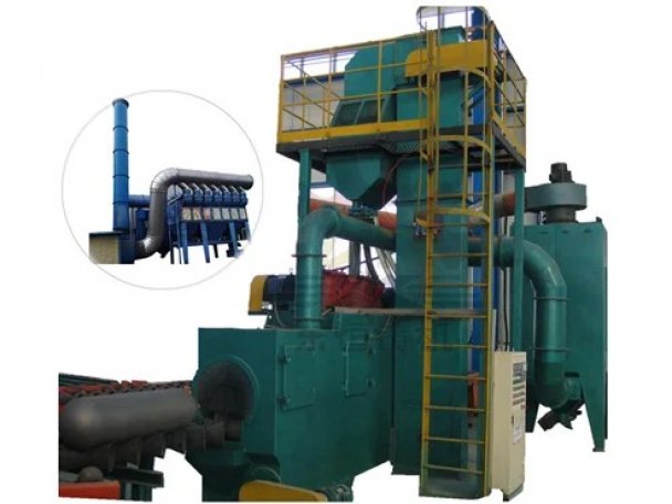 Дробеметная установка для резервуара