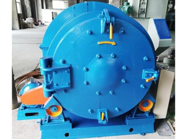 Дробеметная установка цилиндрического типа