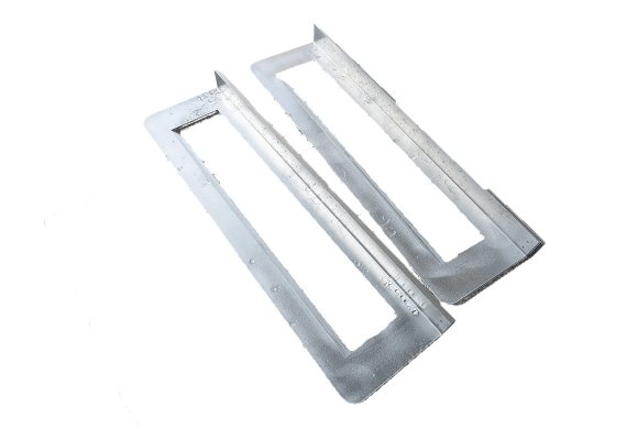 U shape channel frame support