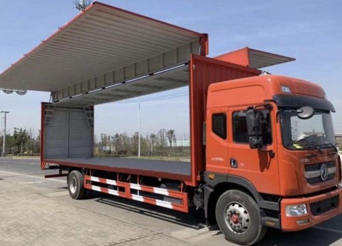 Высококачественный китайский кузов-фургон с открывающимися крыльями для рефрижераторных грузовиков.