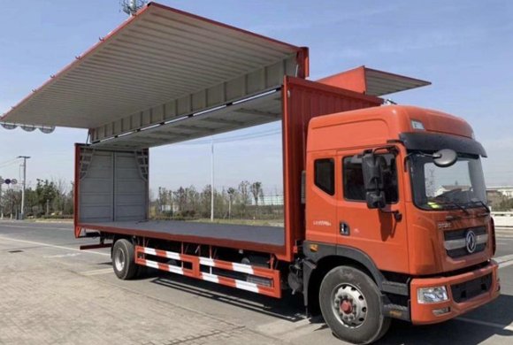 Высококачественный китайский кузов-фургон с открывающимися крыльями для рефрижераторных грузовиков.