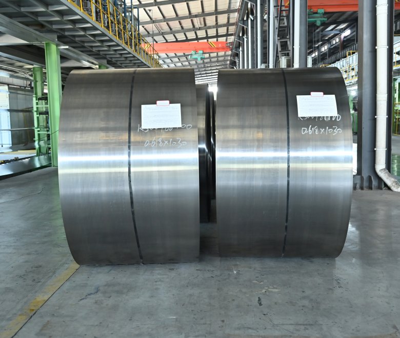 Сборка сердечника трансформатора с использованием стальной катушки HiB-27/100