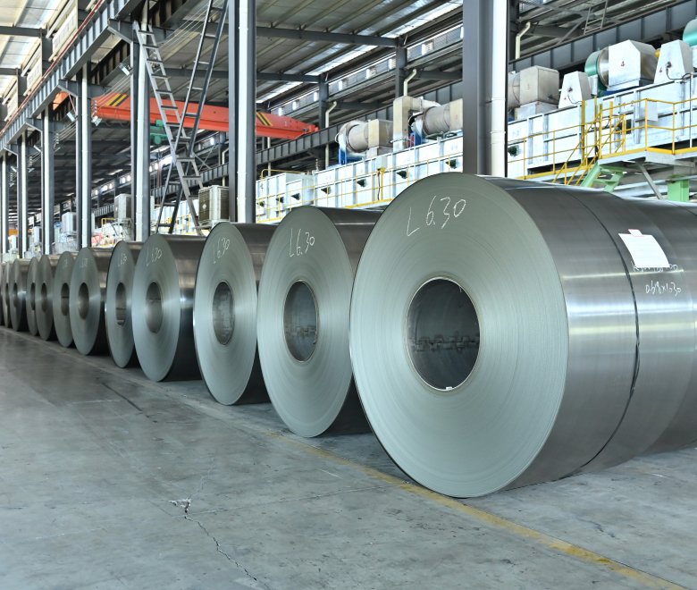 Катушка из кремнистой стали HiB-23/90, вид спереди