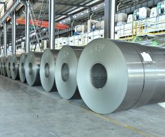 Текстура поверхности рулона кремнистой стали с ориентированным зерном HiB-23/95