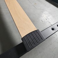 Оригинальный каркас кровати с ламелями