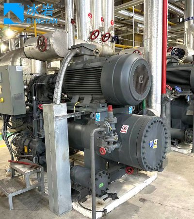Винтовой компрессор высокого давления для холодильных камер промышленного охлаждения