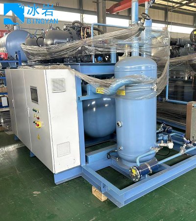 Высокоэффективный промышленный холодильный компрессор переменного тока с водяным охлаждением и смазкой