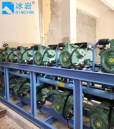 Эффективный промышленный холодильный компрессор переменного тока с водяным охлаждением и смазкой