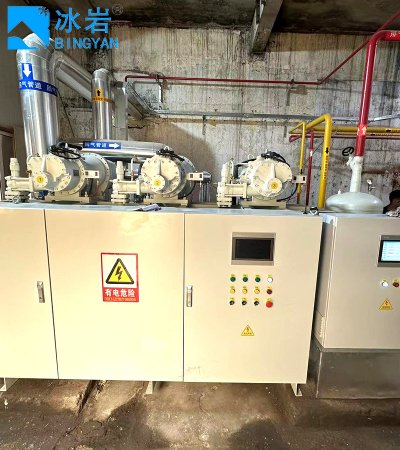 Винтовой компрессор для холодильных камер промышленного назначения