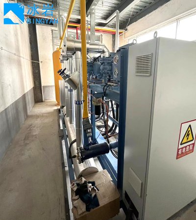 Винтовой компрессор промышленного холодильного оборудования с хладагентом R507