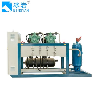 Системы морского охлаждения, морозильная камера на аммиаке с CO2, холодильная установка, детали для холодильного оборудования