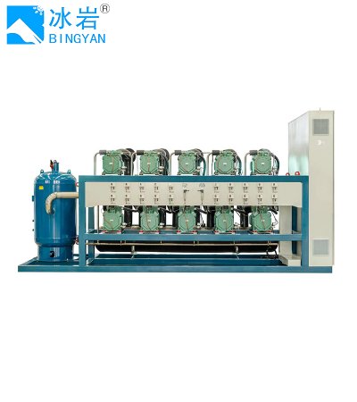 Компрессор аммиачного охлаждения Компрессор аммиачного охлаждения Установка для производства льда Компрессорный блок аммиака