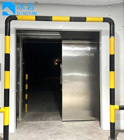 Изоляция из полиуретана, ручная раздвижная дверь для холодильной камеры, морозильника, изоляционная дверь