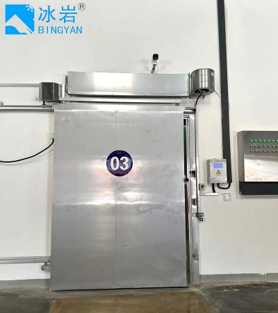 Холодильная дверь Раздвижная дверь Охлаждающая комната Холодильная комната Автоматическая дверь