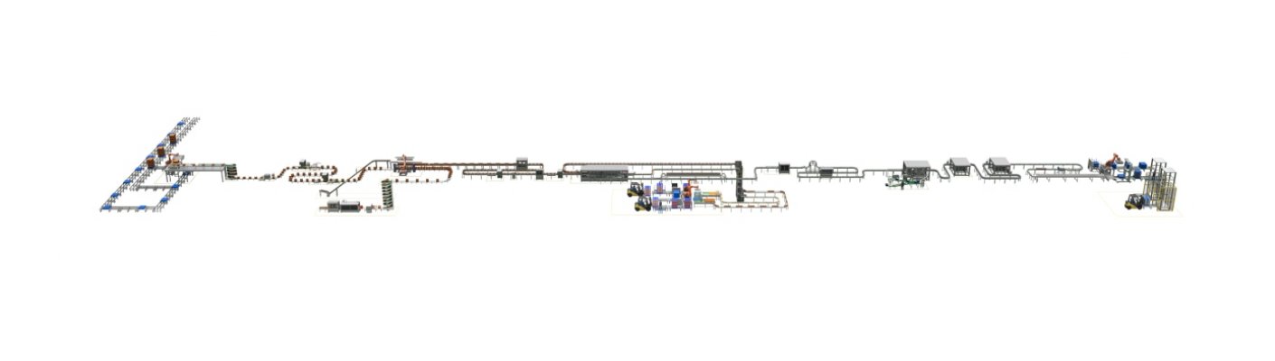 Полностью автоматическая линия по производству упаковки, разработанная специально для компаний, производящих спиртные напитки