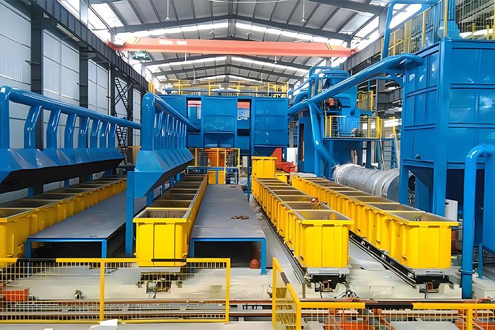 Производственная линия потерянной пены