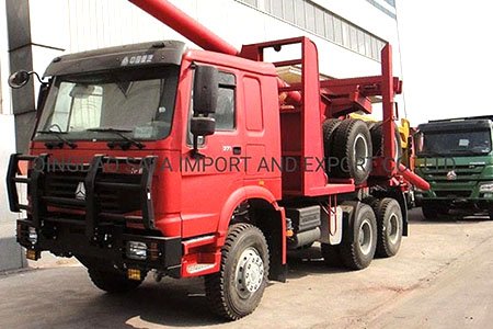 Грузовик для перевозки длинных бревен Beiben