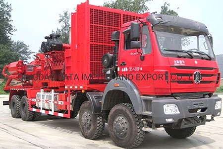 Грузовик для перевозки длинных бревен Beiben