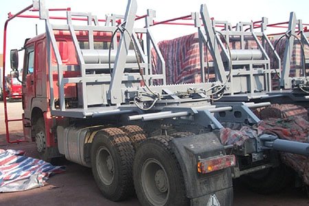 Sinotruk HOWO Грузовик для перевозки древесины и бревен