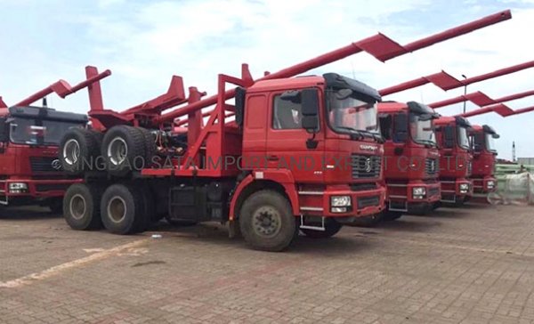 Грузовик для перевозки древесины и бревен Shacman