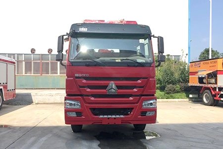 HOWO 8-тонный спасательный пожарный грузовик