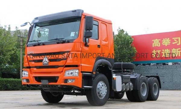 Б/у HOWO 6X4 290HP-420HP тягач с прицепом