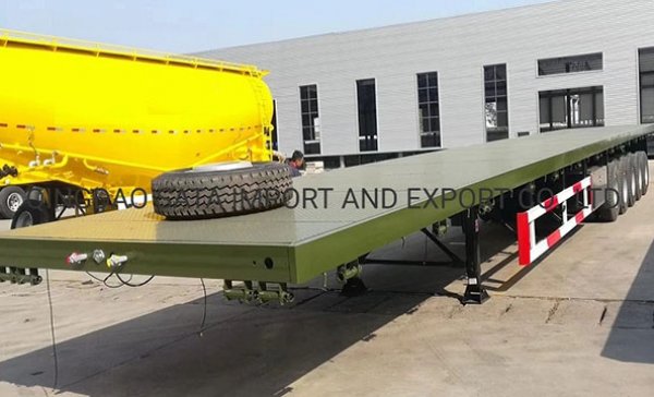 40 футовый бортовой грузовой прицеп 3/4/5 осный прицеп низкорамный полуприцеп