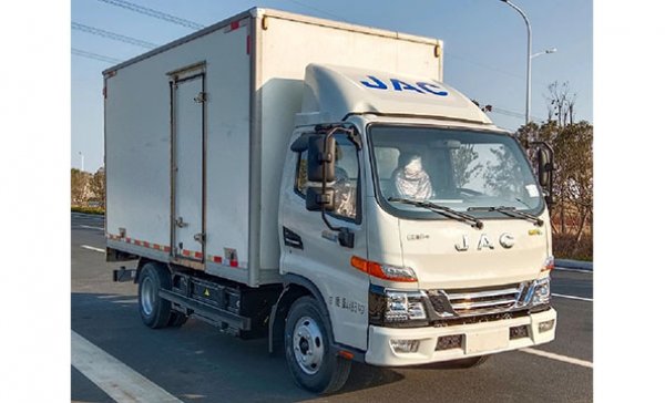 JAC Shuailing I5 4.5t 4.15m однорядный чисто электрический фургон легкого грузовика