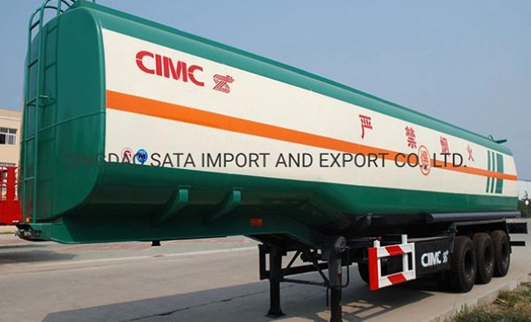 45000 литровый прицеп-цистерна для перевозки нефти/топлива/дизельного топлива/бензина/сырой нефти/воды/молока