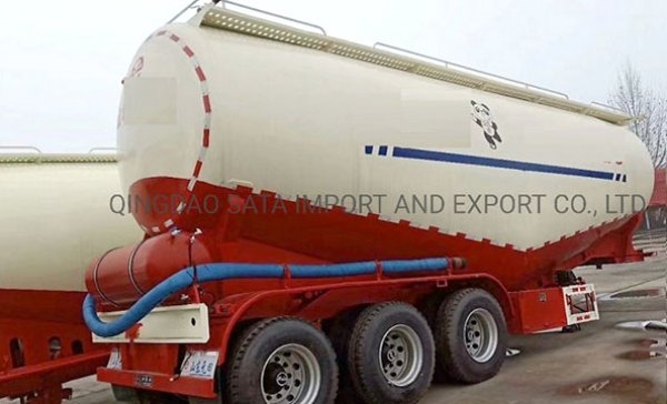 Высококачественный 3-осный 40cbm цементовозный прицеп для перевозки навалом на продажу