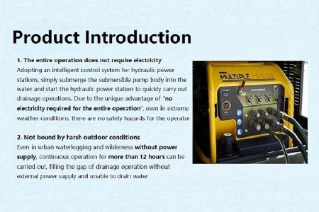 8x8 Амфибийная аварийная дренажная машина