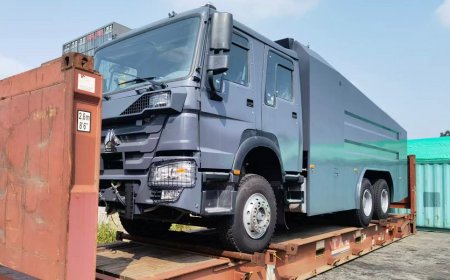  Эфиопию и Африку отправлено 10 специальных автомобилей