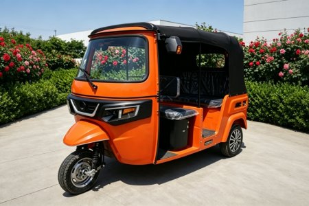 72V 3000W Электрический трехколесный трехцикл Tuk-Tuk
