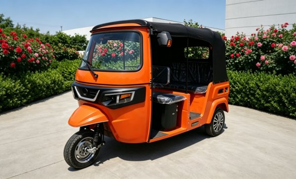 72V 3000W Электрический трехколесный трехцикл Tuk-Tuk
