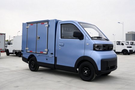 Электрогрузовик KT11 с мини-грузовым отсеком, классы L6E и L7E по стандартам ЕС, WVTA