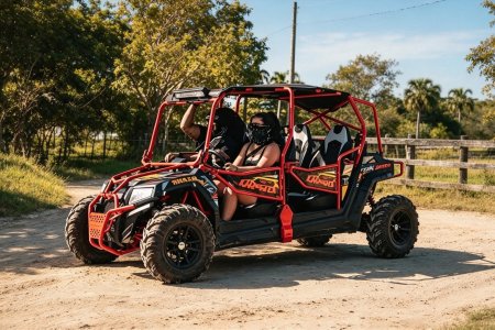 Двухрядный 4-местный UTV объемом 400cc