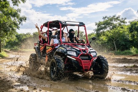 Двухрядный 4-местный UTV объемом 400cc