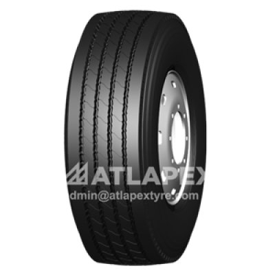 Шины 385/65R22.5 с рисунком протектора BY502 для использования в автобусах.
