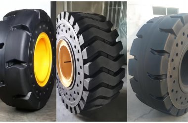 Превосходные цельнолитые шины ATLAPEX для колесных погрузчиков Catpillar, Komatsu, XCMG, Volvo, SDLG и др., с тремя рисунками протектора.