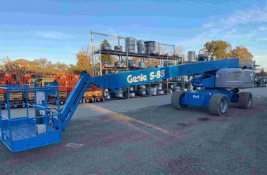 Шина ATLAPEX с пенополиуретановым наполнителем 385/65-22.5 для Genie S85